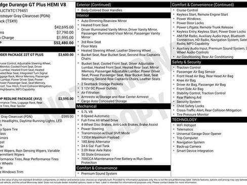 New 2026 Dodge Durango GT image 14