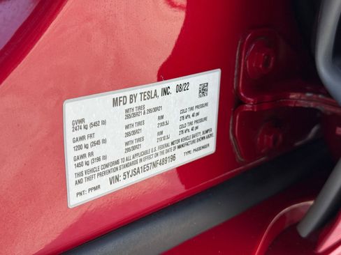Used 2022 Tesla Model S AWD/4WD image 23