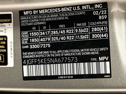 Certified 2022 Mercedes-Benz GLS 450 4MATIC image 36