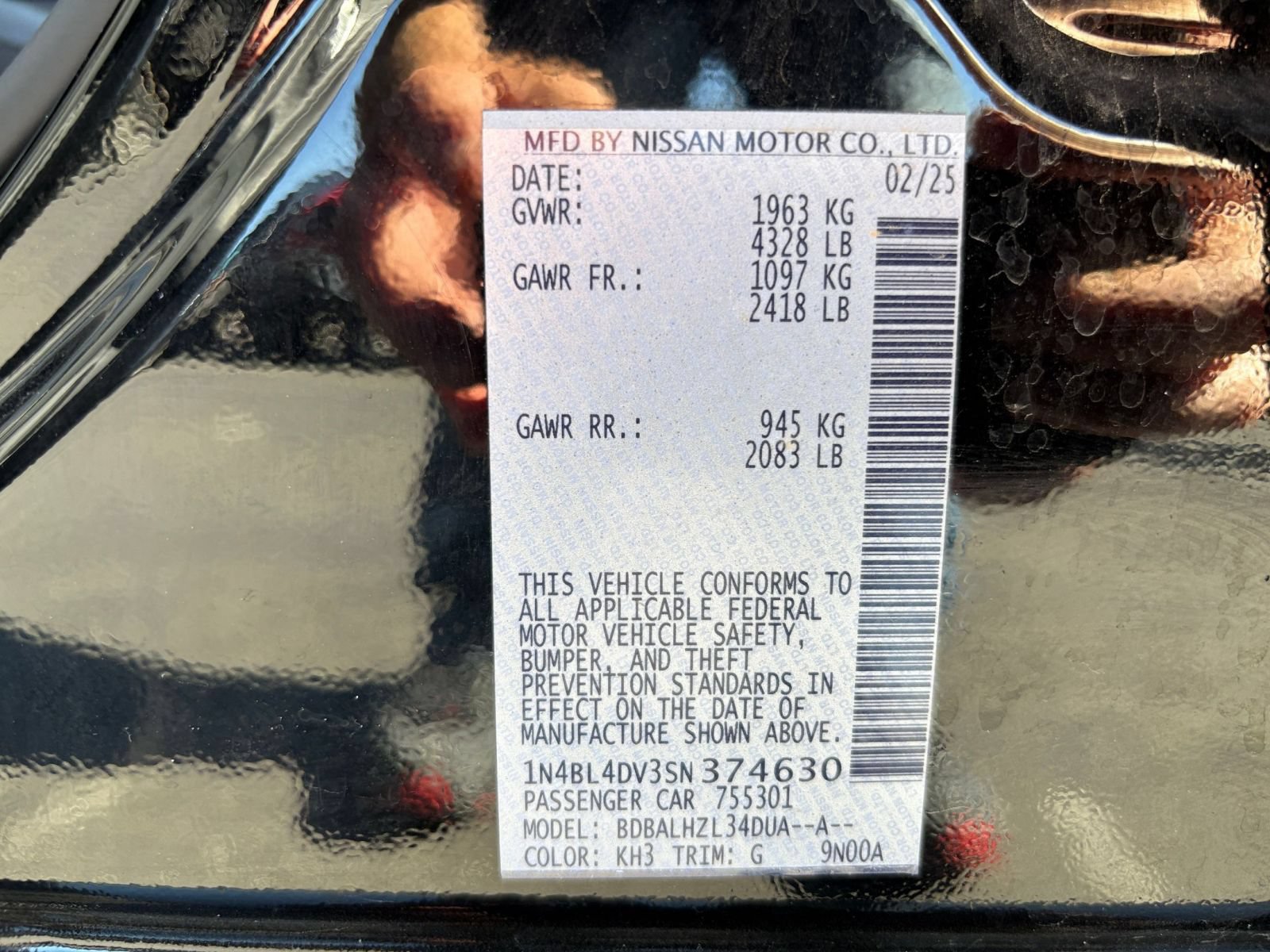 Used 2025 Nissan Altima 2.5 SV FWD image 29