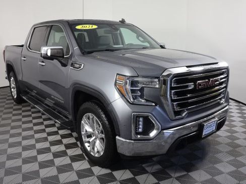 Used 2021 GMC Sierra 1500 SLT w/ SLT Premium Plus Package AWD/4WD image 1