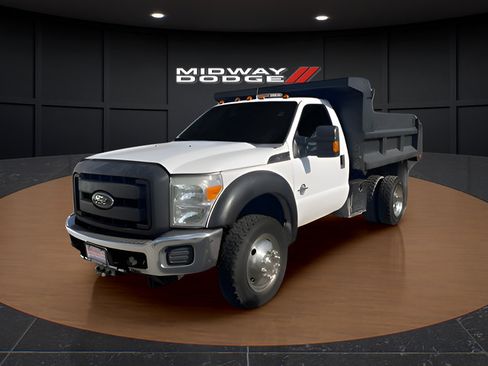 Used 2011 Ford F550 4x4 Regular Cab Super Duty w/ Payload Upgrade Pkg image 3