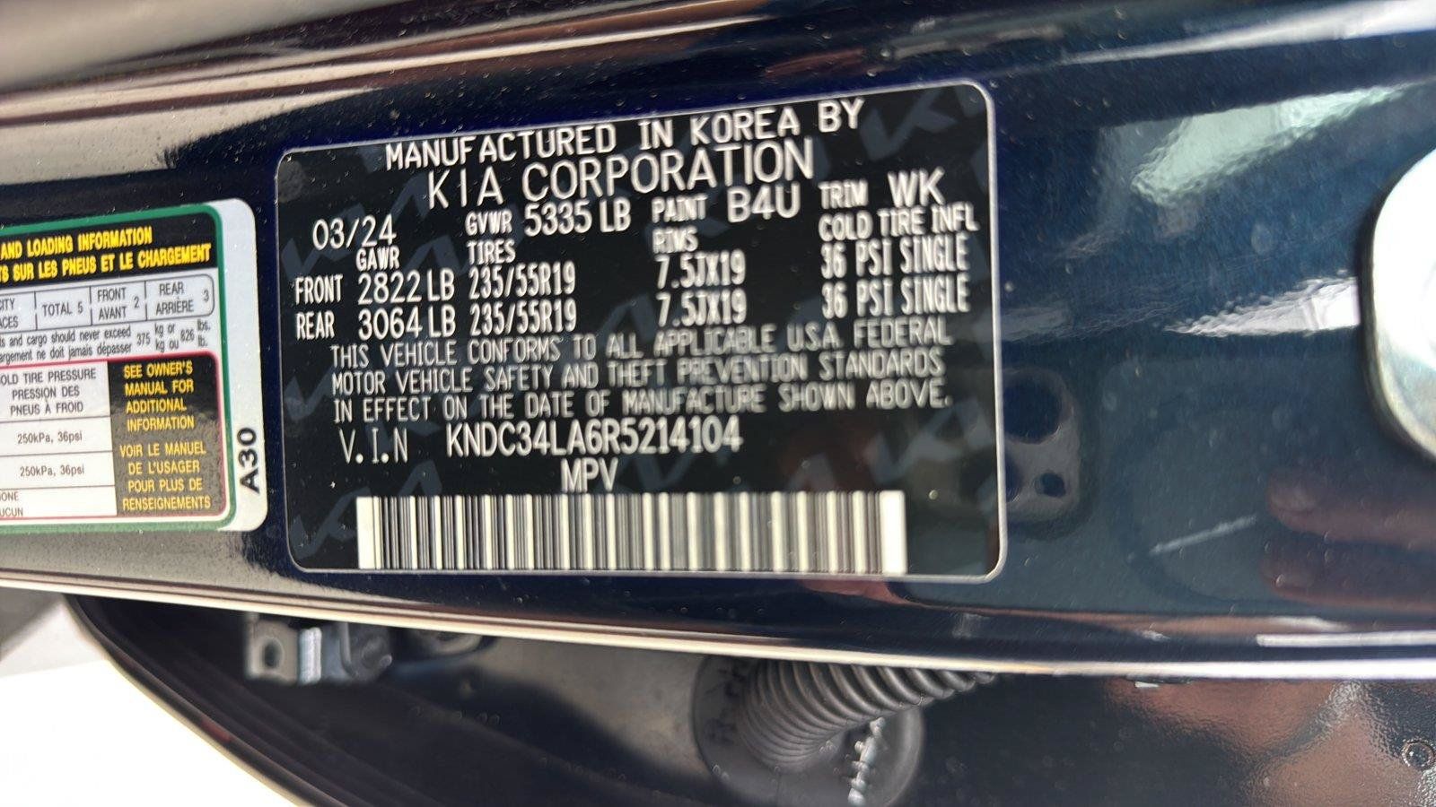 Used 2024 Kia EV6 Light RWD image 29