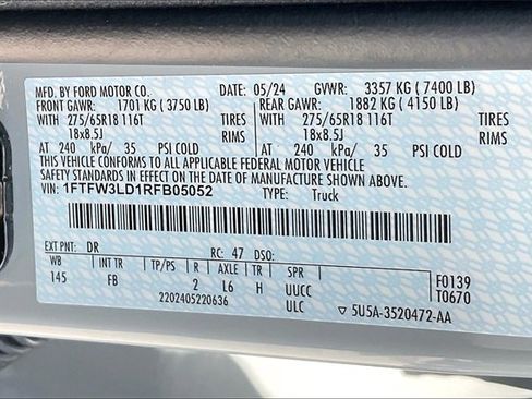 Used 2024 Ford F150 XLT w/ Mobile Office Package image 29