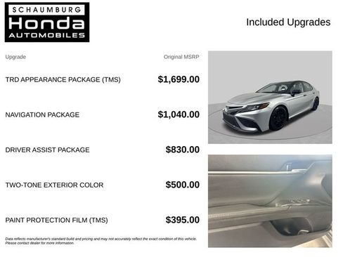 Used 2021 Toyota Camry XSE w/ TRD Appearance Package (TMS) FWD image 4