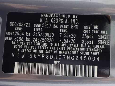 Used 2022 Kia Telluride EX w/ EX Premium Package AWD/4WD image 61