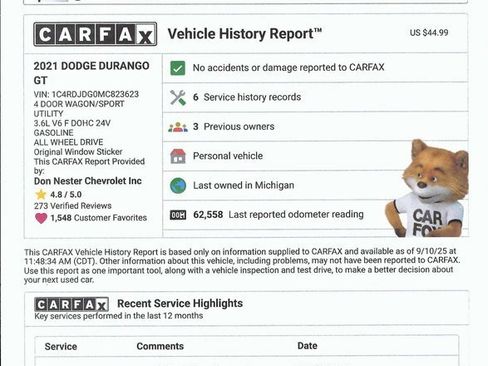 Used 2021 Dodge Durango GT w/ Trailer Tow Group IV image 5