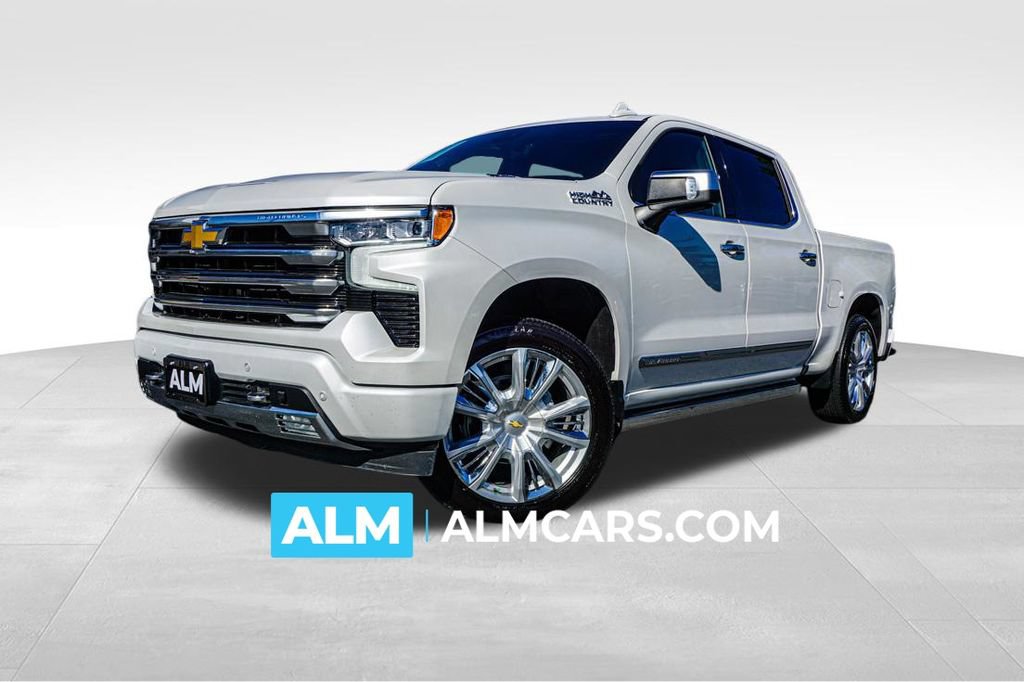 Used 2024 Chevrolet Silverado 1500 High Country w/ High Country Premium Package AWD/4WD image 1