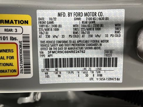 Used 2022 Ford Bronco Sport Outer Banks AWD/4WD image 35