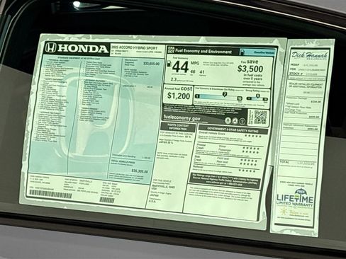 New 2025 Honda Accord Sport image 24