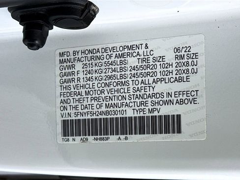Used 2022 Honda Pilot Special Edition image 36