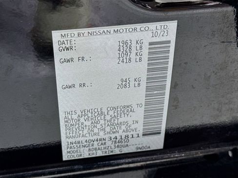 Used 2024 Nissan Altima 2.5 SV image 38