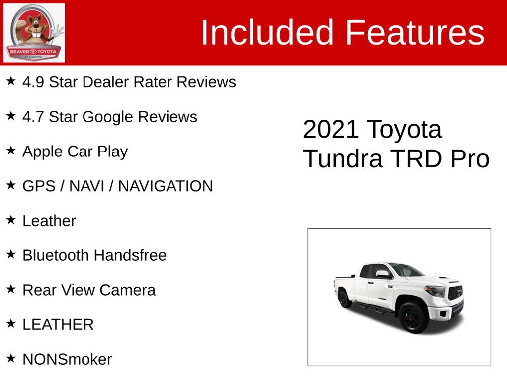 Used 2021 Toyota Tundra TRD Pro AWD/4WD image 4