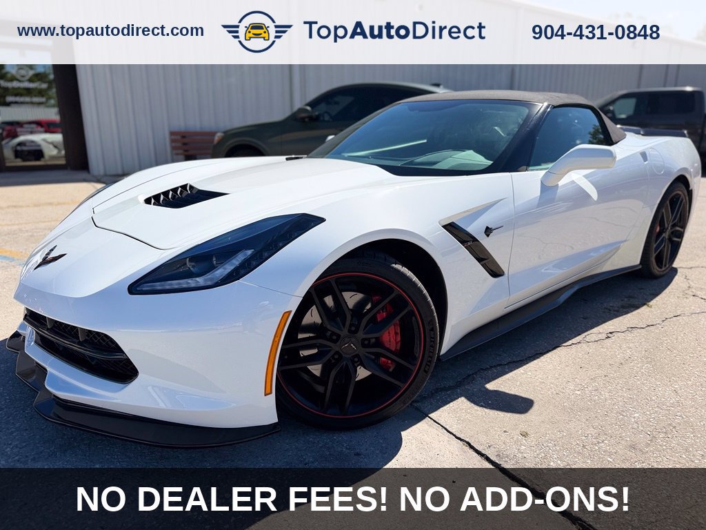 Used 2014 Chevrolet Corvette Stingray Convertible w/ 3LT Preferred Equipment Group RWD image 1
