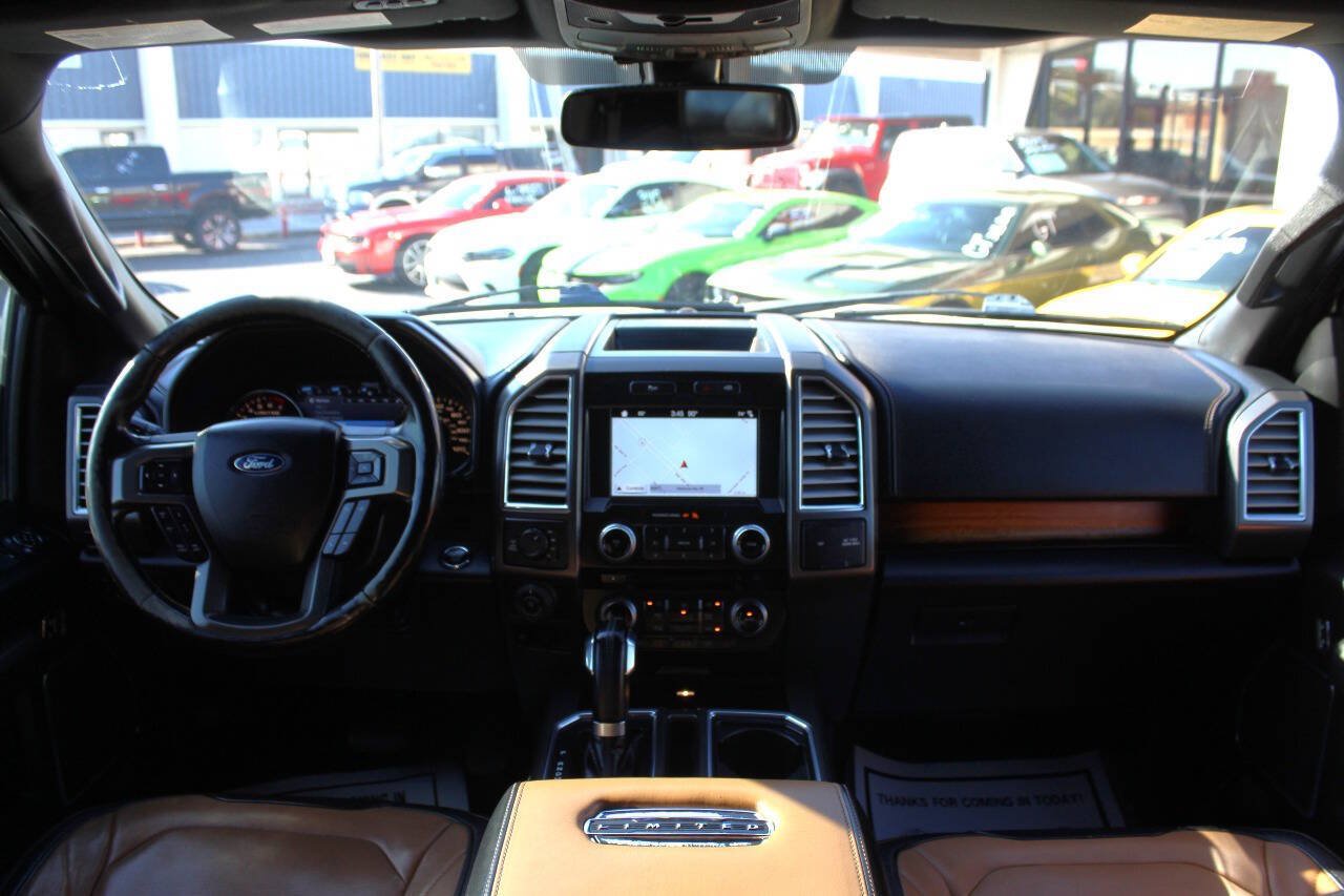Used 2016 Ford F150 Limited w/ Trailer Tow Package AWD/4WD image 17