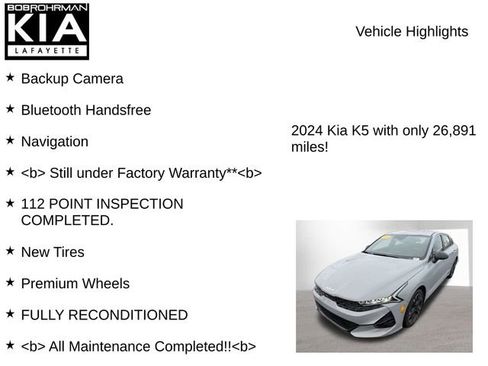 Used 2024 Kia K5 GT-Line w/ GT-Line Premium Package image 7