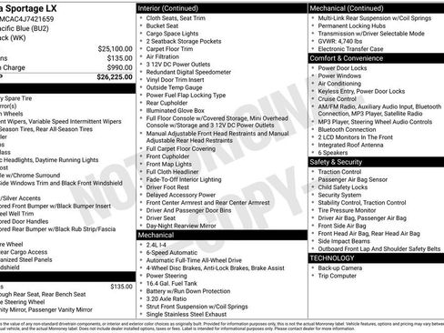 Used 2018 Kia Sportage LX image 39