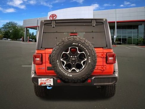 Used 2021 Jeep Wrangler Unlimited Rubicon 4xe w/ Cold Weather Group image 4