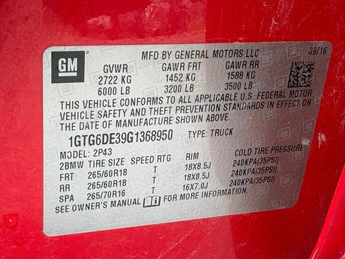 Used 2016 GMC Canyon SLT w/ Driver Alert Package AWD/4WD image 23