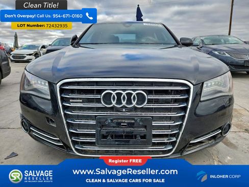 Used 2014 Audi A8 L 4.0T w/ Luxury Package image 7