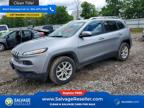 Used 2015 Jeep Cherokee Latitude w/ Cold Weather Group AWD/4WD image 1