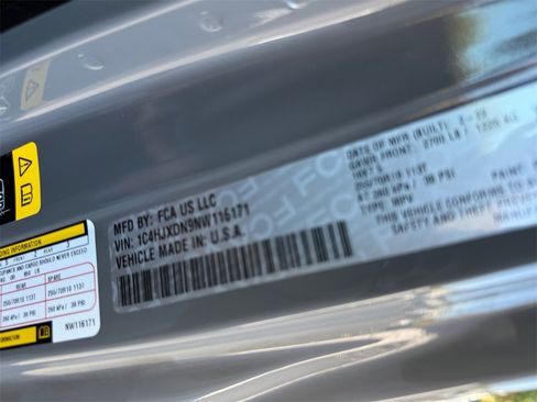 Certified 2022 Jeep Wrangler Unlimited Sport image 30