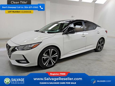 Used 2021 Nissan Sentra SR FWD image 1