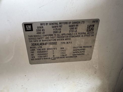 Used 2015 Chevrolet Equinox LS FWD image 44