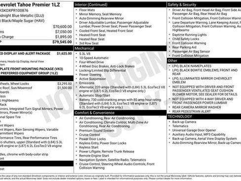 Used 2023 Chevrolet Tahoe Premier AWD/4WD image 31