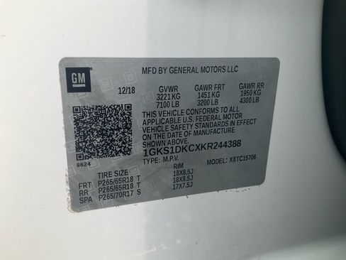 Used 2019 GMC Yukon SLT w/ HD Trailering Package RWD image 18