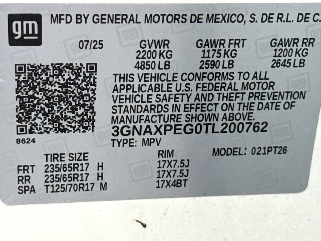 Used 2026 Chevrolet Equinox LT w/ Convenience Package II AWD/4WD image 25