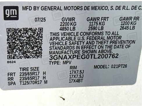 Used 2026 Chevrolet Equinox LT w/ Convenience Package II AWD/4WD image 25