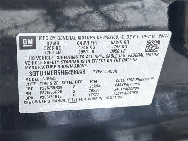 Used 2017 GMC Sierra 1500 SLT RWD image 24