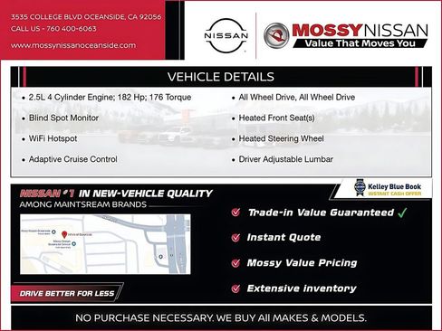 Used 2025 Subaru Outback Onyx Edition AWD/4WD image 4