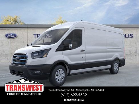New 2025 Ford E-Transit 148 Medium Roof w/ Load Area Protection Package image 1