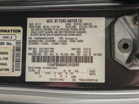 Used 2017 Ford Mustang Coupe image 52