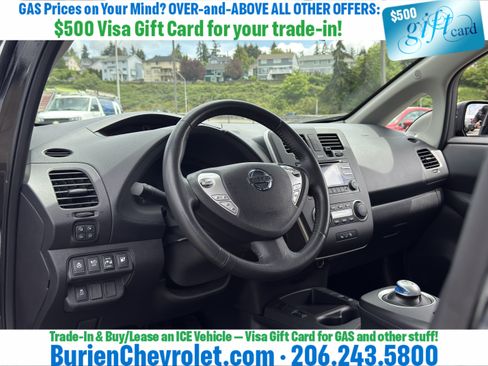 Used 2015 Nissan Leaf S w/ Charge Package FWD image 12