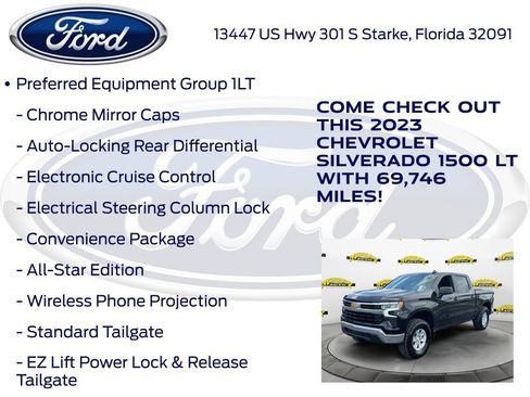 Used 2023 Chevrolet Silverado 1500 LT AWD/4WD image 25