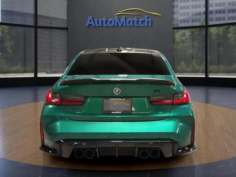 Used 2021 BMW M3 w/ M Carbon Exterior Package RWD image 9