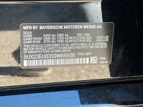 Used 2025 BMW X5 xDrive40i w/ M Sport Package image 45