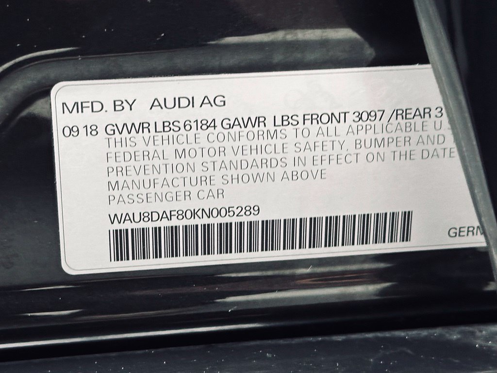 Used 2019 Audi A8 L 3.0T w/ Executive Package AWD/4WD image 54