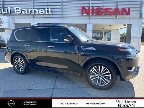 Certified 2021 Nissan Armada SL w/ Captain's Chairs Package image 10