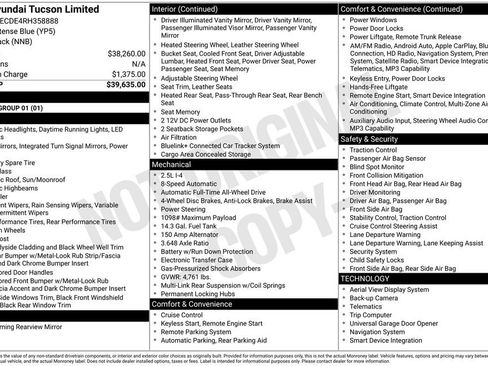 Used 2024 Hyundai Tucson Limited AWD/4WD image 26