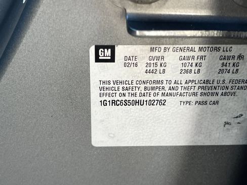 Used 2017 Chevrolet Volt LT FWD image 30