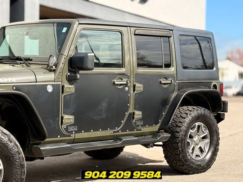 Used 2015 Jeep Wrangler Unlimited Rubicon w/ Dual Top Group AWD/4WD image 3