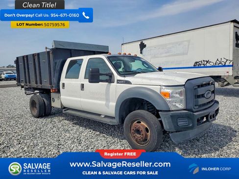 Used 2016 Ford F450 XL w/ Snow Plow Prep Package RWD image 5