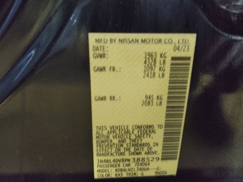 Used 2023 Nissan Altima 2.5 SV FWD image 33