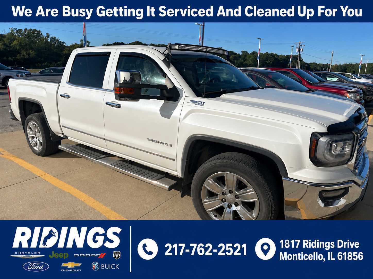 Used 2016 GMC Sierra 1500 SLT AWD/4WD image 1