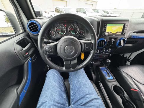 Used 2015 Jeep Wrangler Unlimited Sahara w/ Max Tow Package image 35