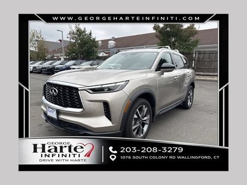 Certified 2023 INFINITI QX60 Luxe w/ Performance Audio Package AWD/4WD image 1